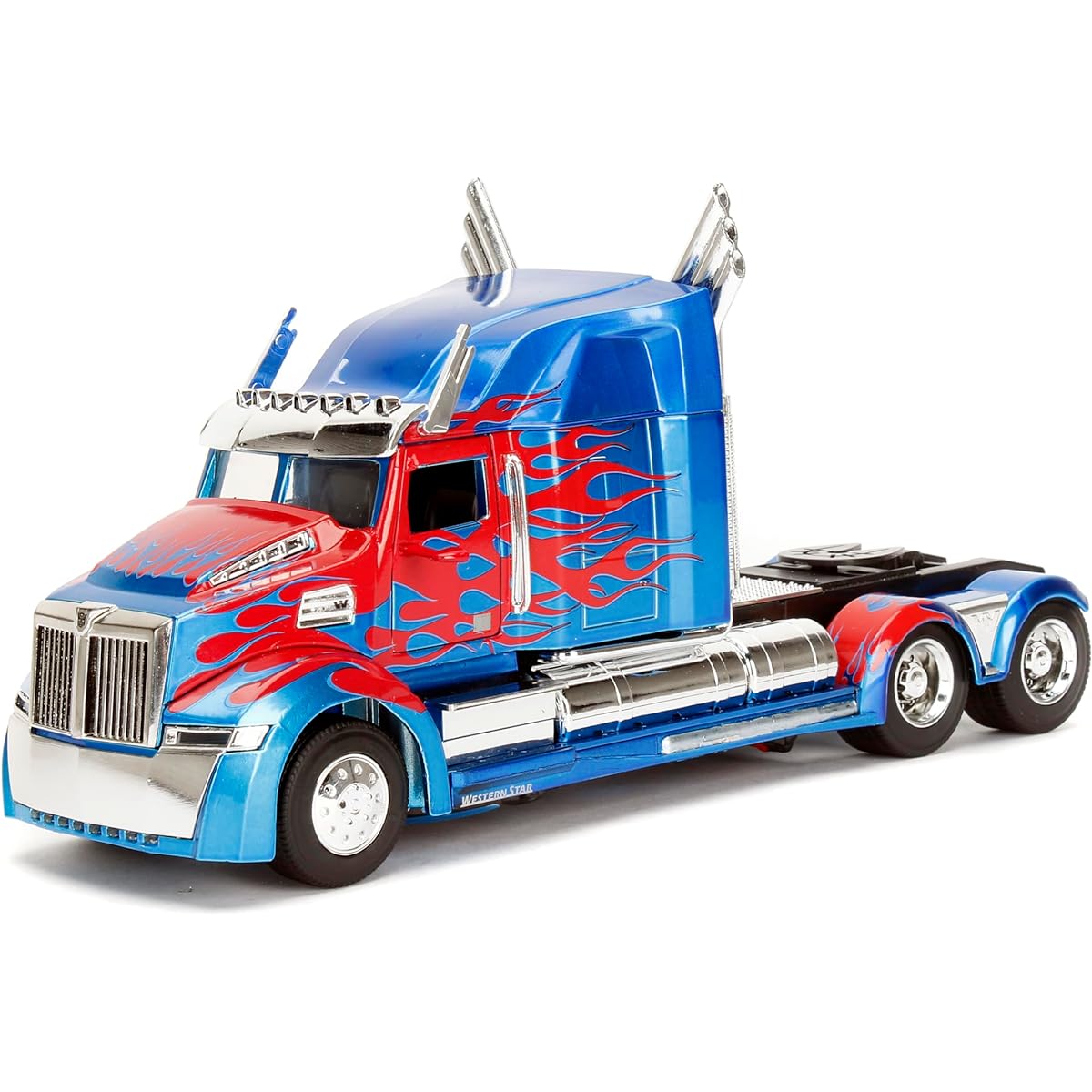 Transformers The Last Knight 2017 Jada Toys Metals 1/24 Scale Diecast Vehicle Optimus Prime TF Overseas Limited Latest Movie