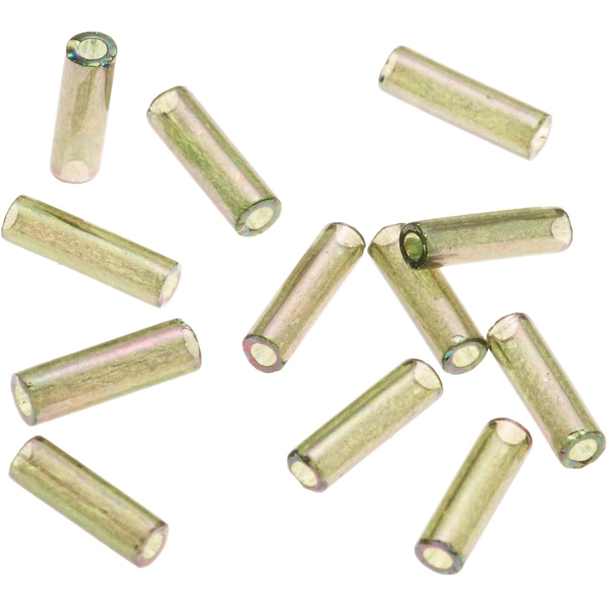 TOHO Bamboo Beads, Bifurcated Bamboo, 6 bundles, Threading beads, Length approx. 6mm, No.323, 60m package
