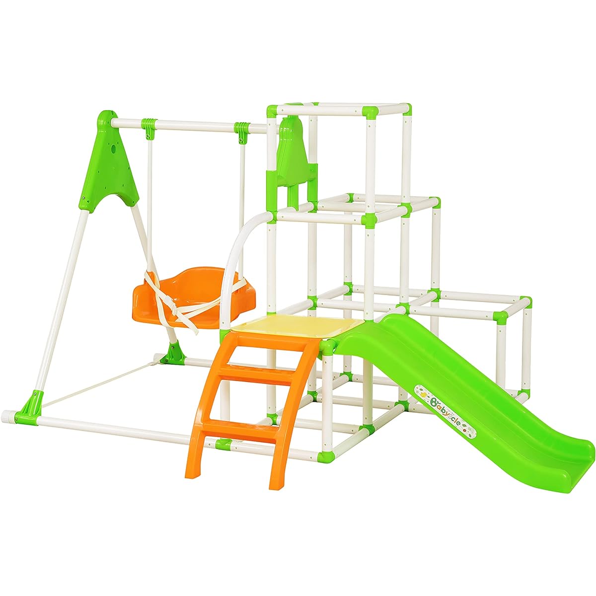 Baby car swing park DX green