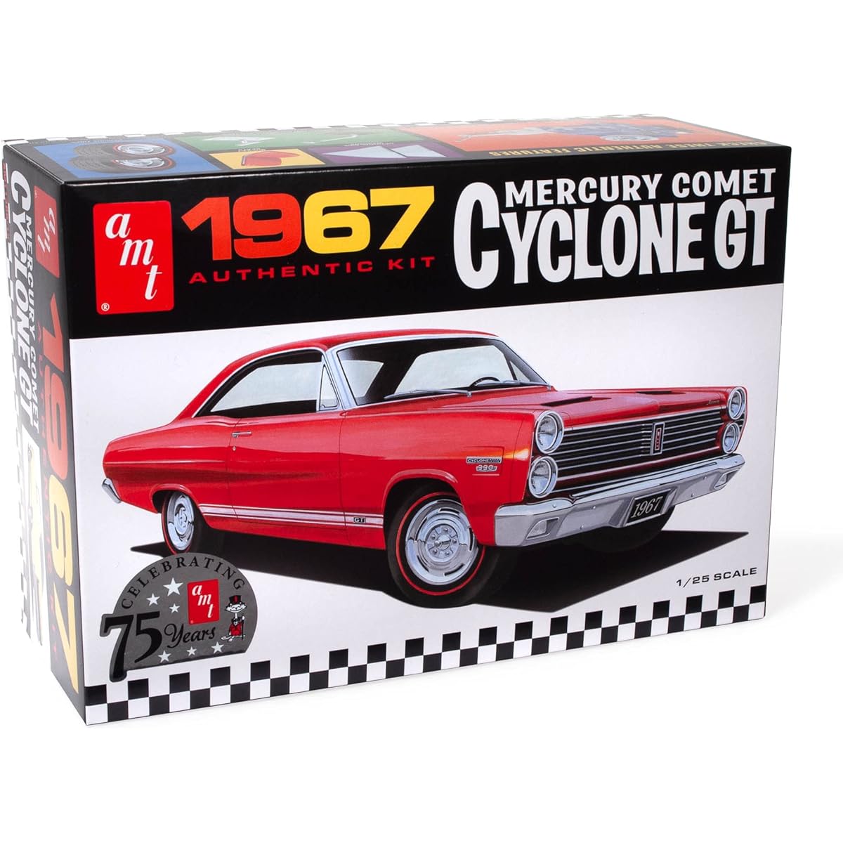 AMT 1/25 1967 Mercury Comet Cyclone GT Plastic Model AMT1386
