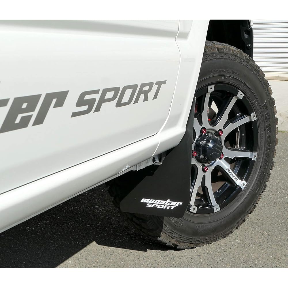 MONSTER SPORT Mud Flap Set Black Jimny [JB64W] 787500-5500MK