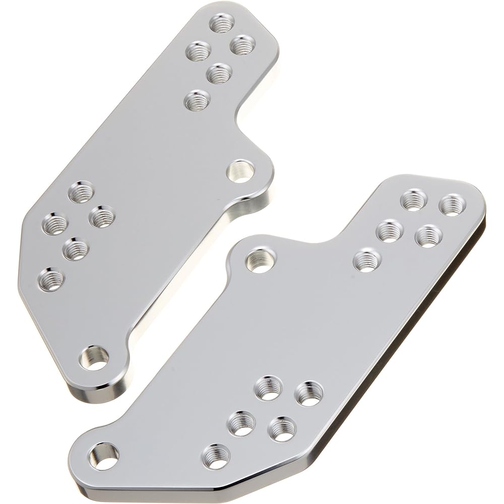 Hurricane step -off set plate Silver CBR250 HF5302