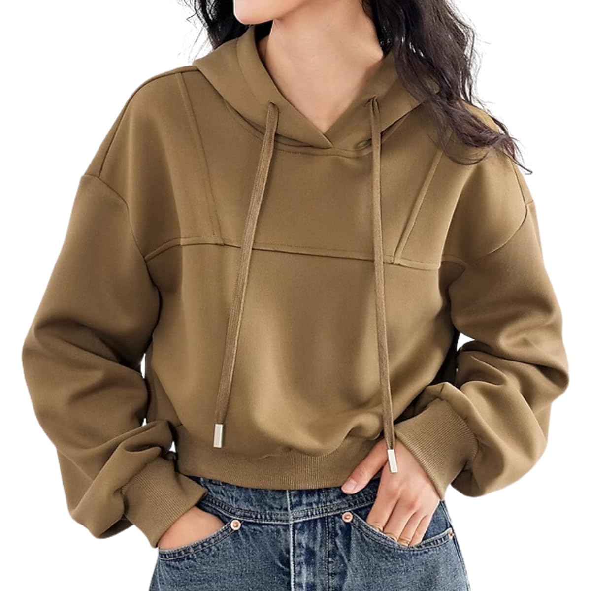 [One Anbu] Women's Parka, Short Length, Spring, Large Size, Tops, Long Sleeve