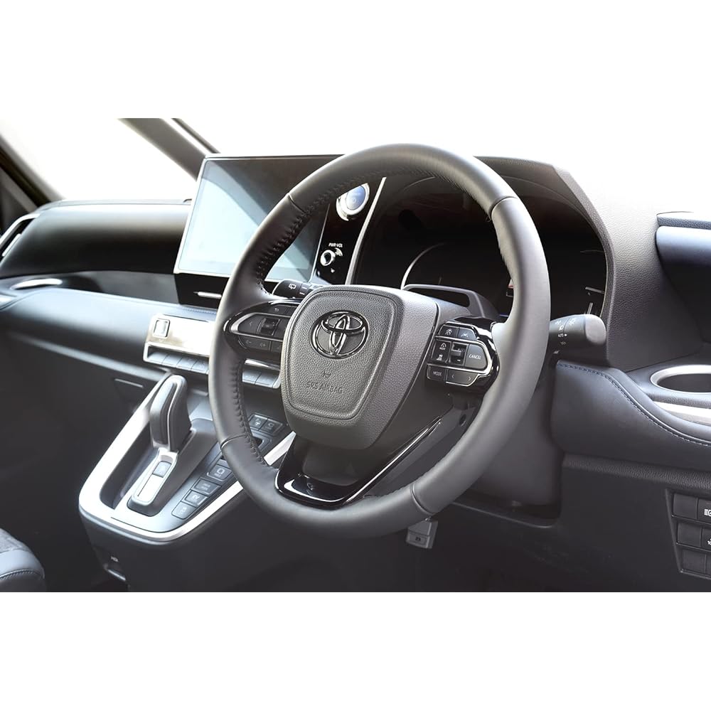 SecondStage Toyota Noah/Voxy 90 Series NOAH VOXY Steering Panel Piano Black T661BLK