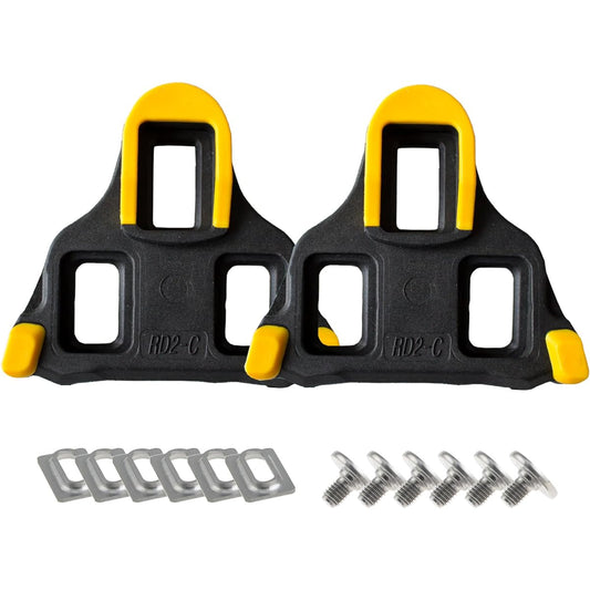 GORIX Bicycle Road Cleats (Yellow) Cleat Set (RC2-C)