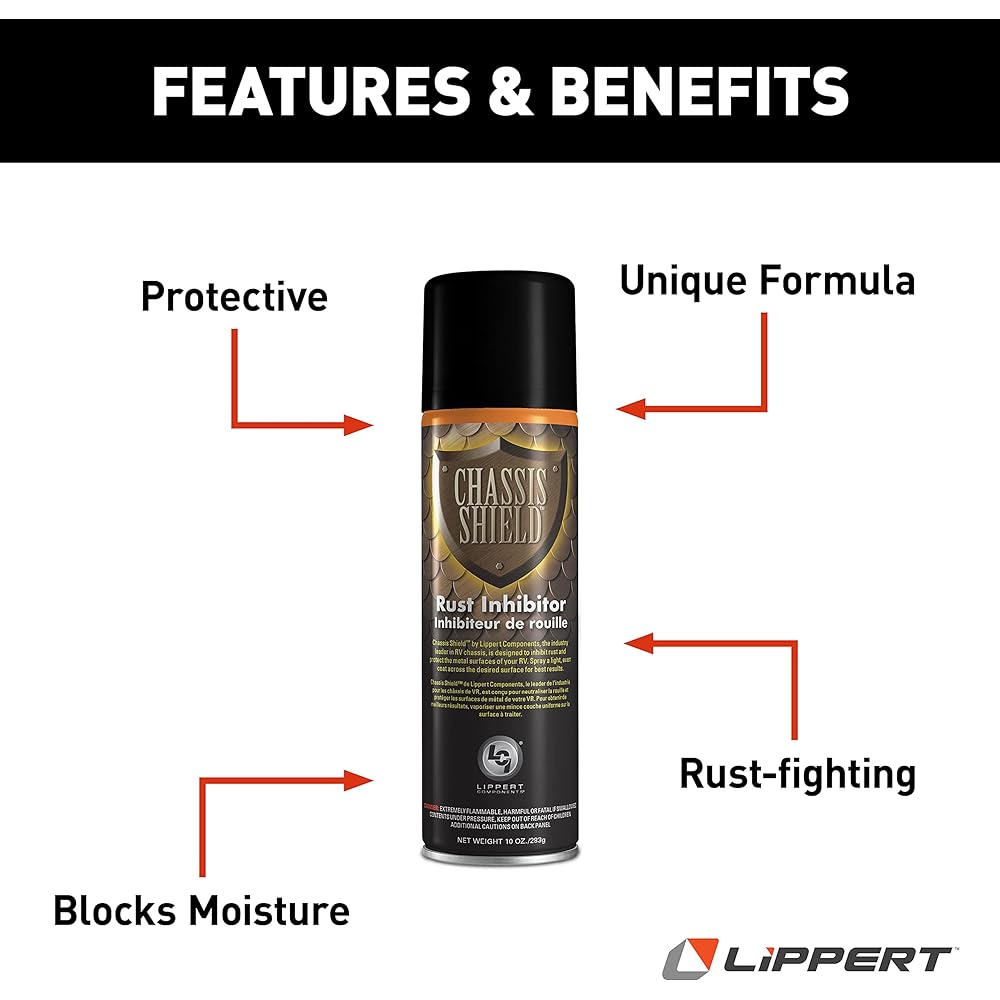 Lippert Components 674806 Chasshiing shield 12 oz Aerosol.