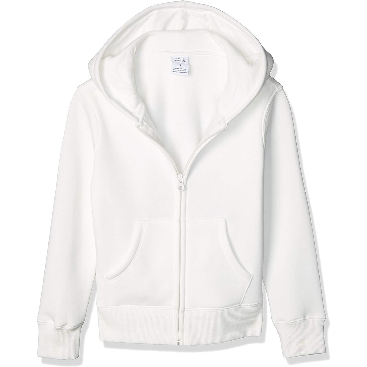 Hoodie Sweatshirt Zip Up Fleece Lined Toddler Girls