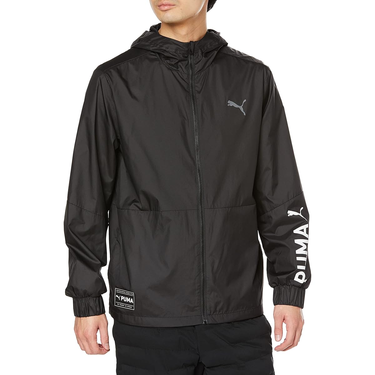 [PUMA] Training Windproof UV Protection Outerwear Back Mesh Woven Jacket 523549 Men's