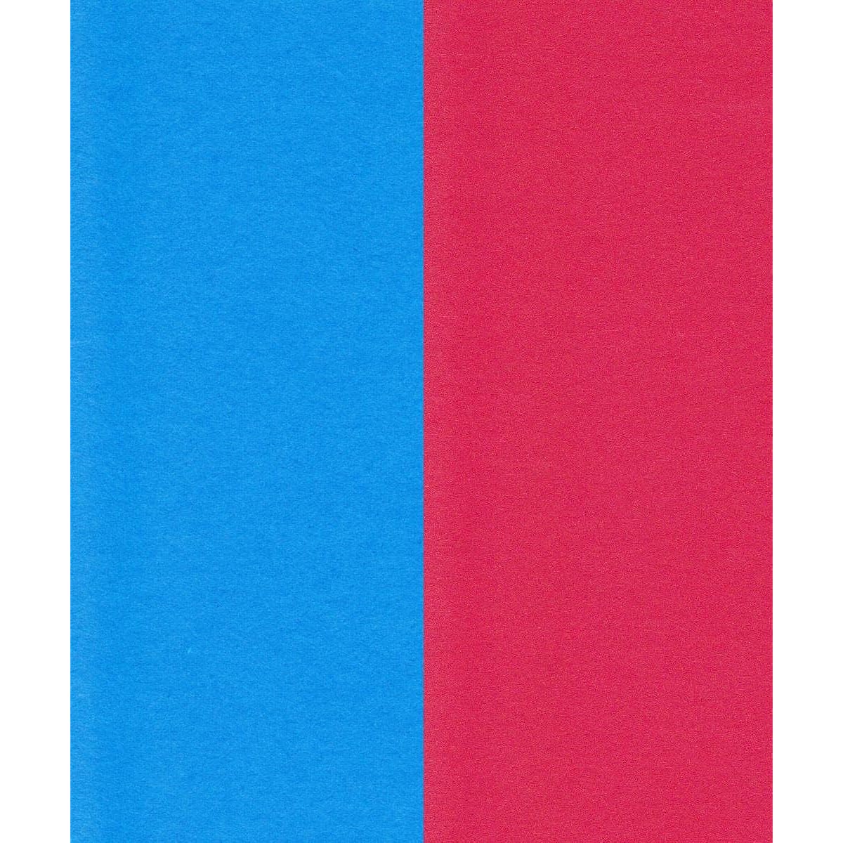 Eskent double-sided colored drawing paper, 4 cuts, blue & red, 100 sheets 290074