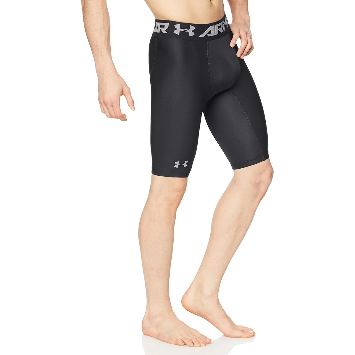 [Under Armor] Training Base Layer UA Heat Gear Armor 2.0 Compression Long Shorts Men's