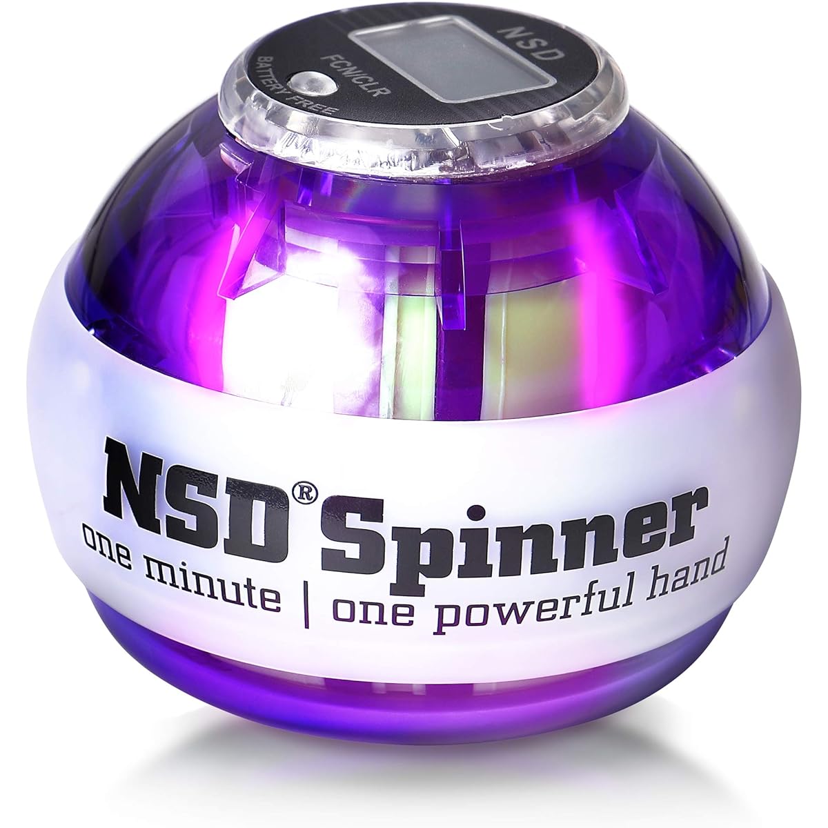 NSD Spinner Auto start function & LED multi-light counter 3 color changes Forearm grip strength Dumbbell Wrist muscle training Arm strength training Muscle training goods