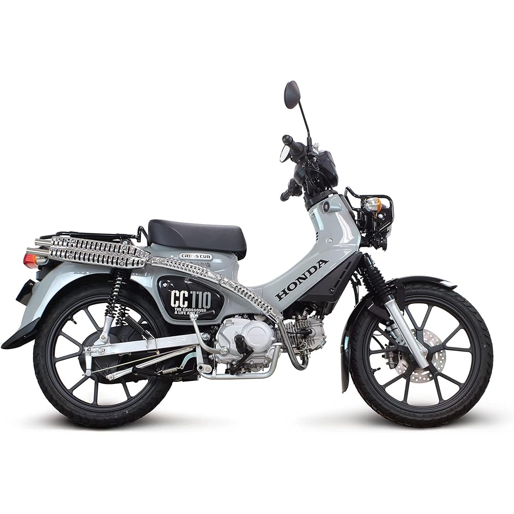 Special Parts TAKEGAWA Full Exhaust Muffler Scrambler Muffler Up Type Cross Cub 110 (JA45/60) 04-02-0378