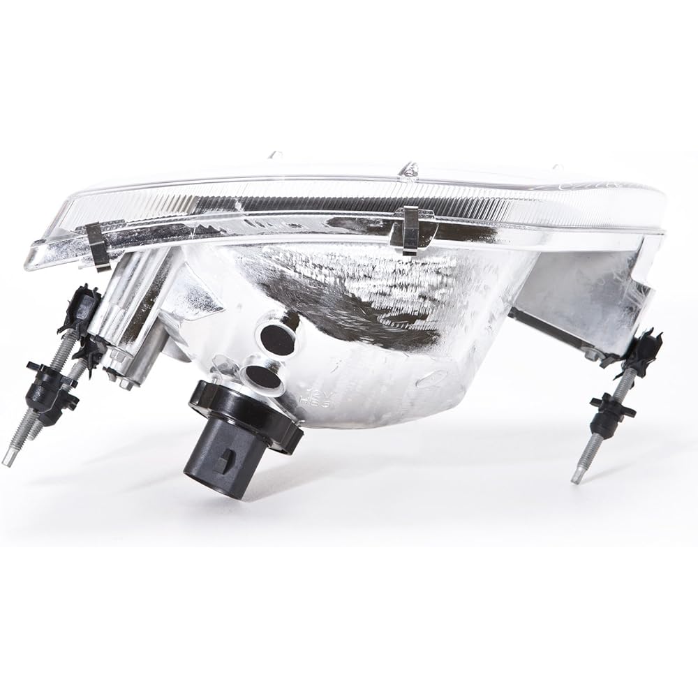 HEADLIGHTSDEPOT Chrome Housing Halogen Light Style Headlight Ford Expedition F-150 with a left driver and a head lamp on the right side seat side