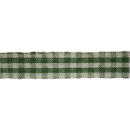 Tokyo Ribbon Linen Check #04 15mm×20m