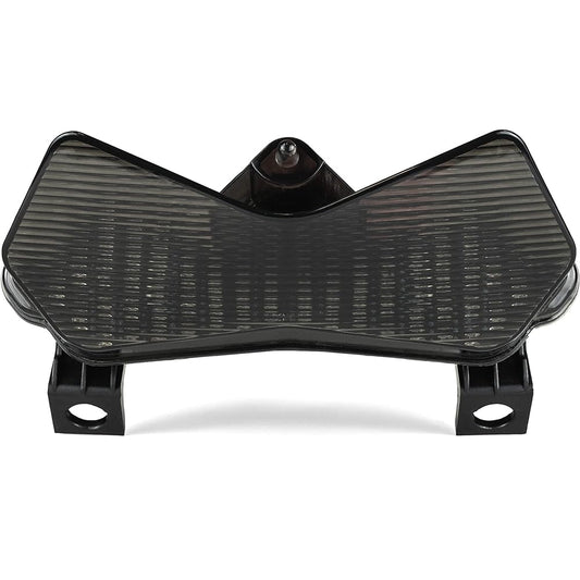 Krator LED Tail Light Brake Tail Light with Built-in Turn Signal Indicator Compatible with 2003-2006 Kawasaki ZX6R ZX6RR 636 Z750S Z1000 Smoke Motorcycle