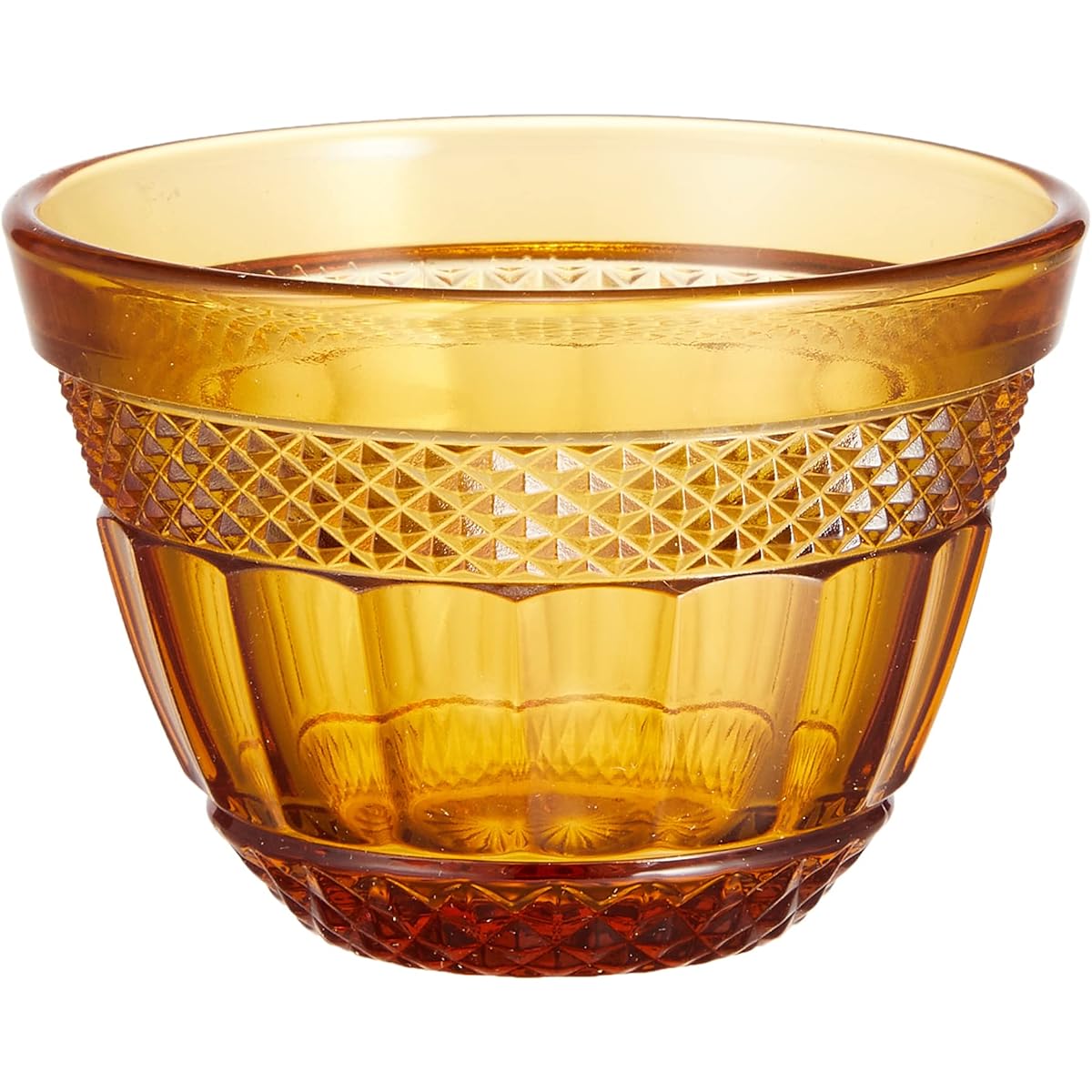 ADERIA Shonai Craft Sake Cup Amber 55ml Mini Glass 6 Pieces Made in Japan F-70458