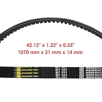 Caltric Drive Belt Polaris Ranger Crew 570 2014-2017 / Ranger Crew 570-4 2016