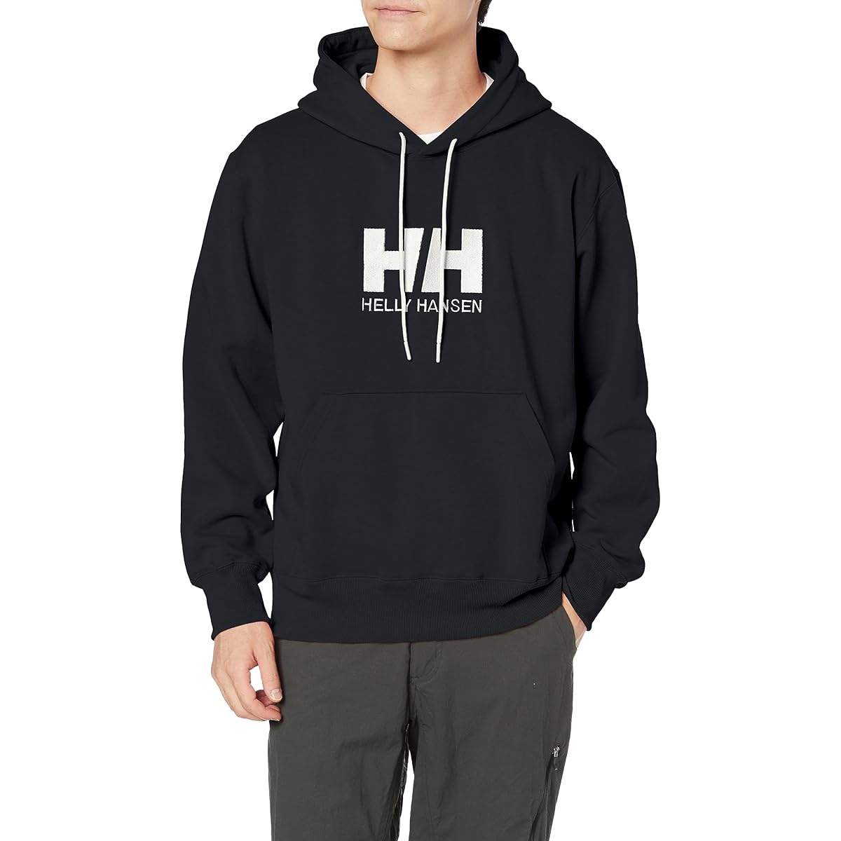 [Helly Hansen] Sweat HH Logo Sweat Parka, Brushed Lining, Thick, Logo, Quick Dry, Fleece Fleece HH32377