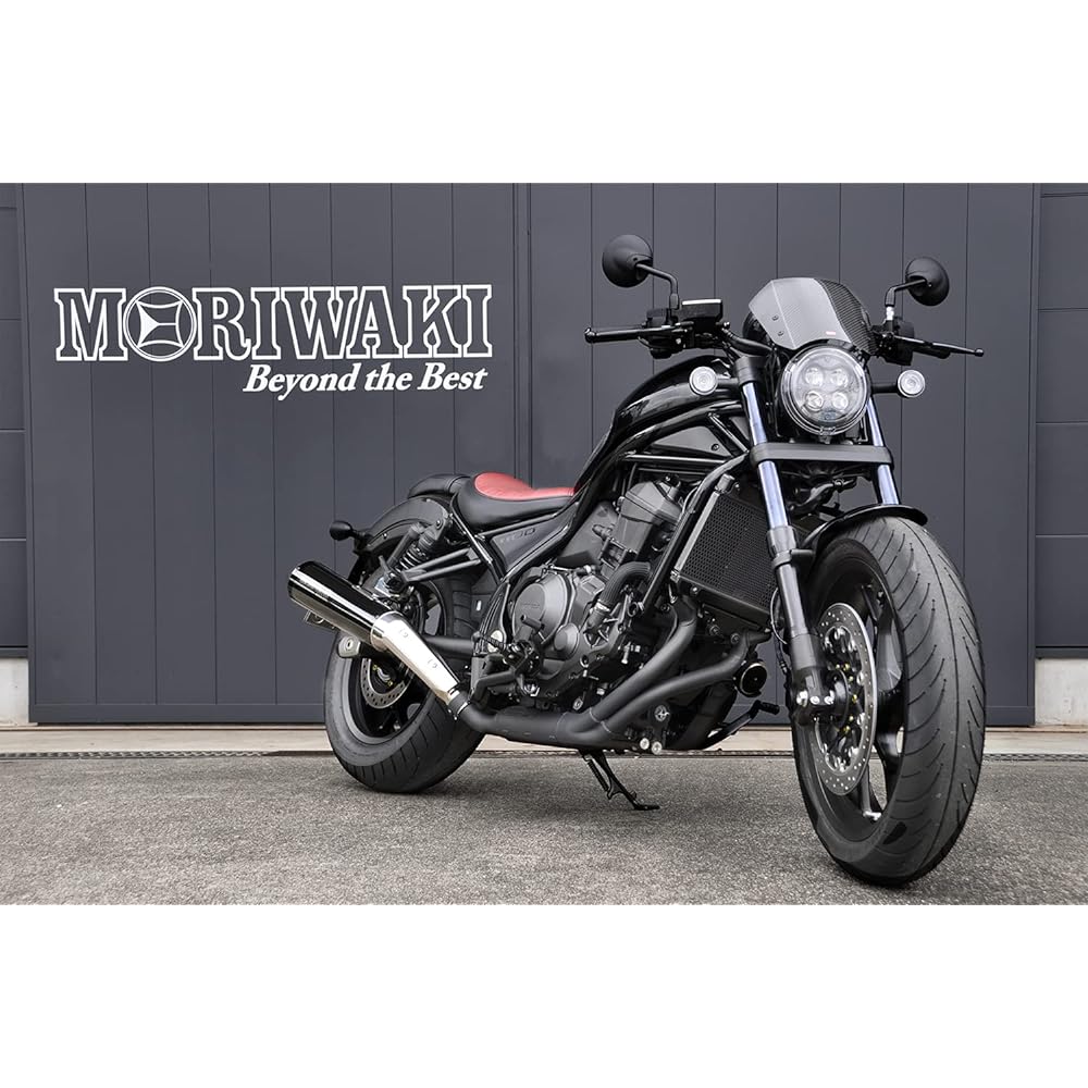 MORIWAKI Radiator Core Guard Black 21- REBEL1100 01911-201T5-B0