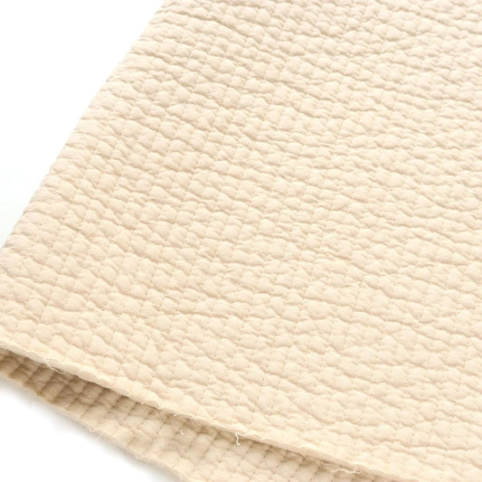 Nippon Chuko nubi Korean traditional quilting fabric 7mm stitch width 130cm width x 5m sold by piece Sand Beige NBY307-58