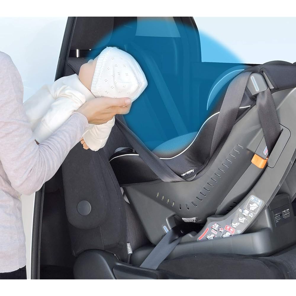 Dolmy Rieman Easy to Put On and Take Off Nedy Up Canopy, ? Navy, For Newborns to 4 Years Old, 0 Months, Seat Belt Fixed