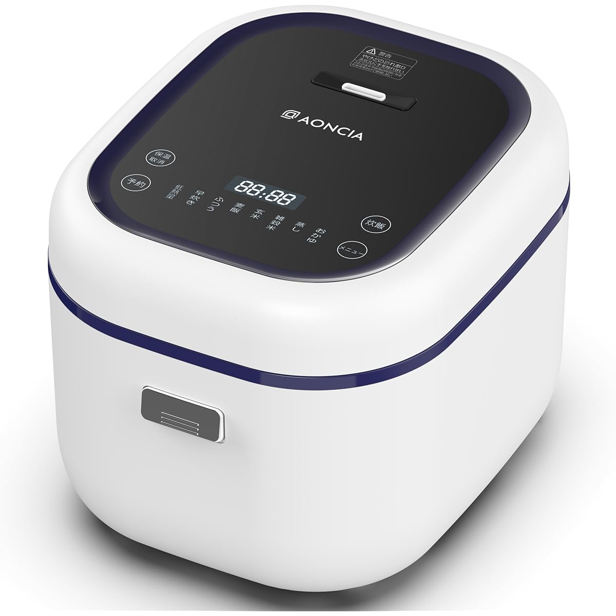 Healthy Rice Cooker, 1 - 3.5 gallons, Living Alone, Low Heat (kcal), Calorie Reduction, Ceramic Pot, No Fluorine Processing, Coating Will Not Peel Off, Microcomputer Type, Touch Panel, Reservation
