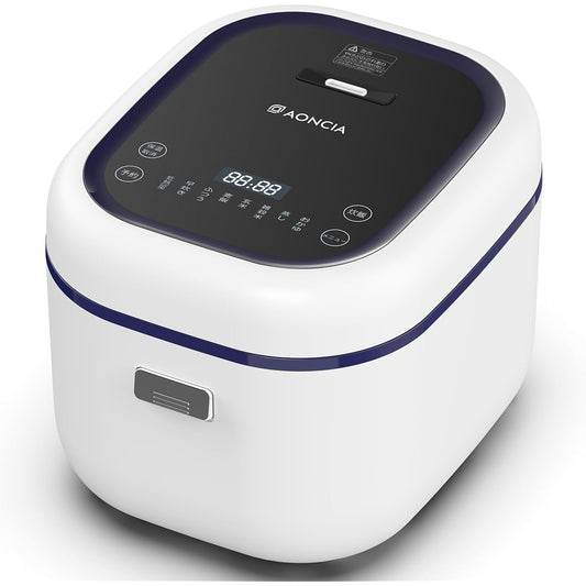 Healthy Rice Cooker, 1 - 3.5 gallons, Living Alone, Low Heat (kcal), Calorie Reduction, Ceramic Pot, No Fluorine Processing, Coating Will Not Peel Off, Microcomputer Type, Touch Panel, Reservation