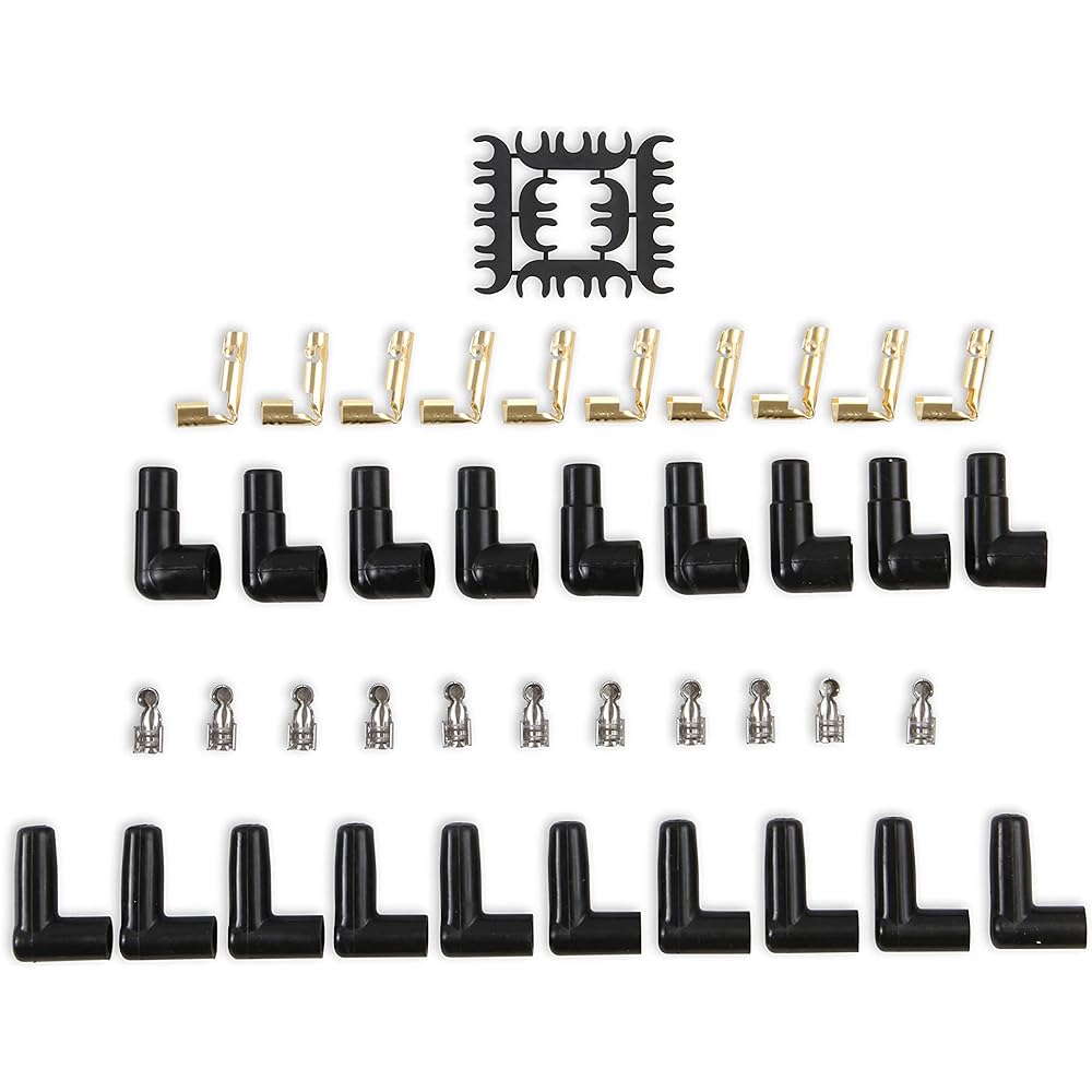 Accel 9001C EXTREME 9000 Universal Ceramics Park Plug Wire Black
