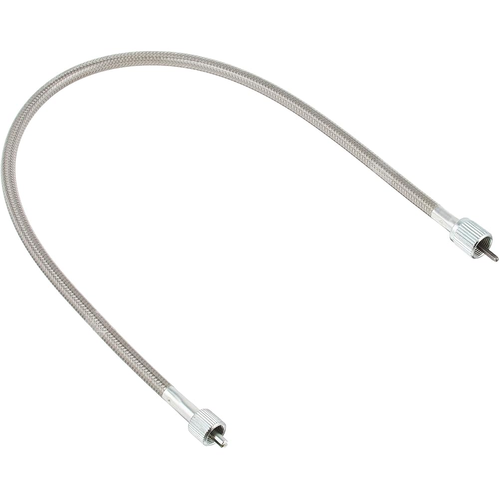 KITACO Speedometer Cable (Normal Length) MONKEY Stainless Steel Mesh 908-1016300