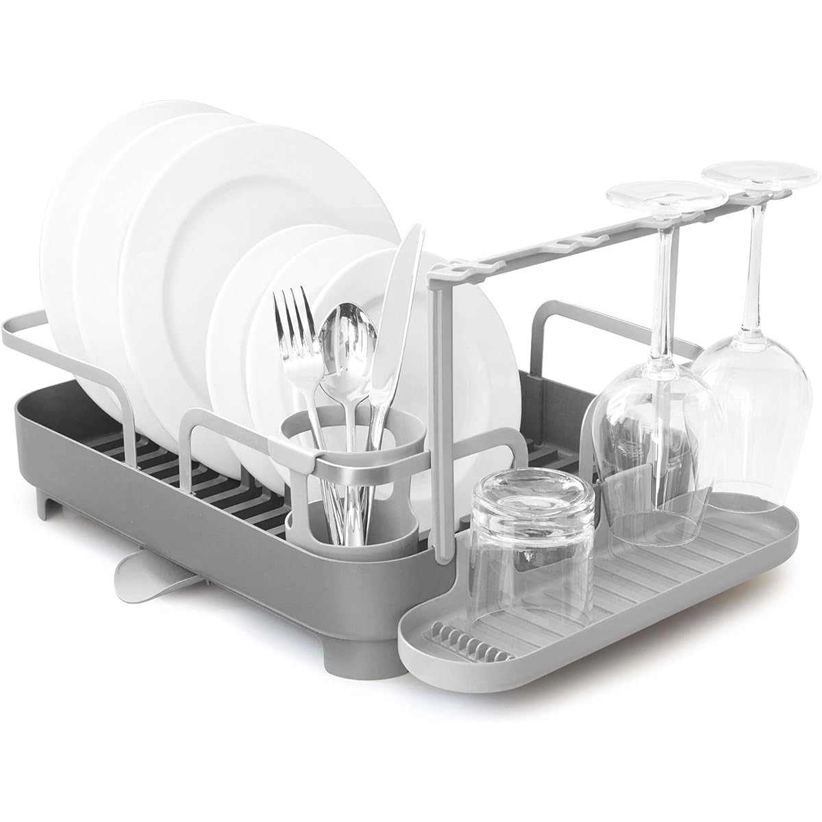 umbra drainer basket drainer rack tableware drainer dish rack charcoal holster 21008163149
