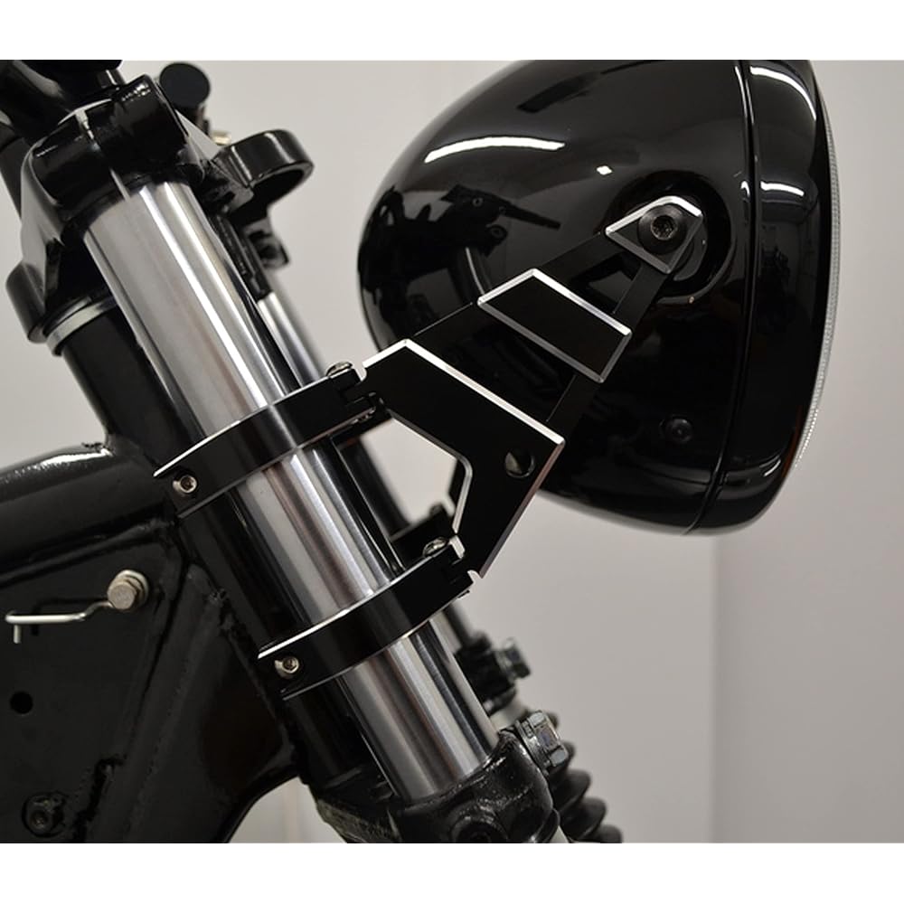 Headlight bracket 52-53mm with motorcycle folk clamp -CNC aluminum