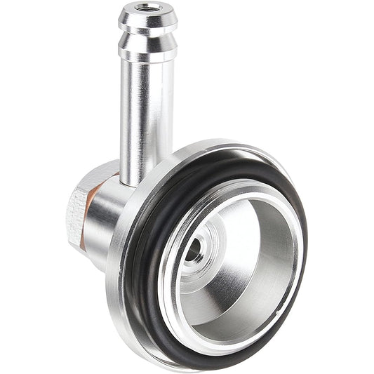 Kijima 106-932 Motorcycle Parts, Breather Tappet Fittings, M30 x 6, P1.5, Hose Inner Diameter ?9, Silver