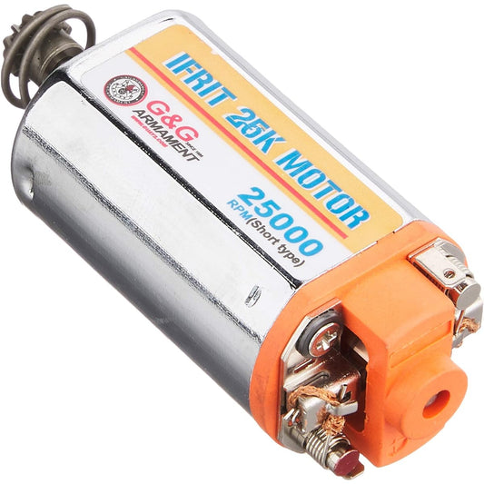 G96 G&G ARMAMENT G-10-112 Ifrit 25K Motor-Short Axis orange (25000rpm) Ifrit Motor (Short Type)