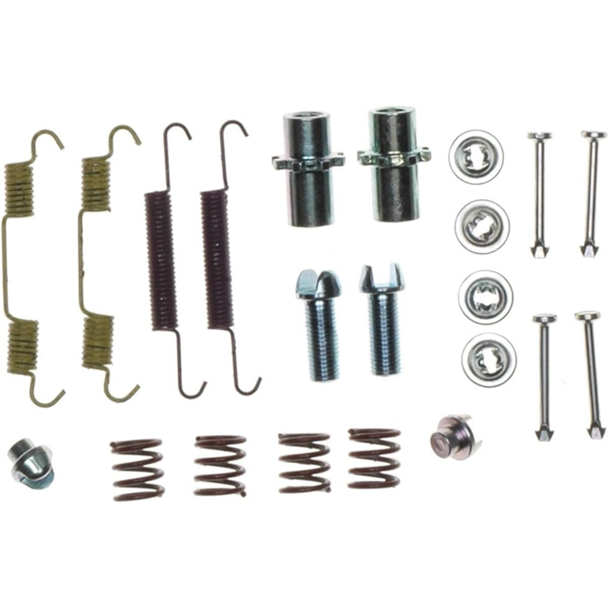 ACDelco 18K1198 Professional Rear Parking Brake Hardware Kit with Springs, Adjusters, Pins, and Retainers