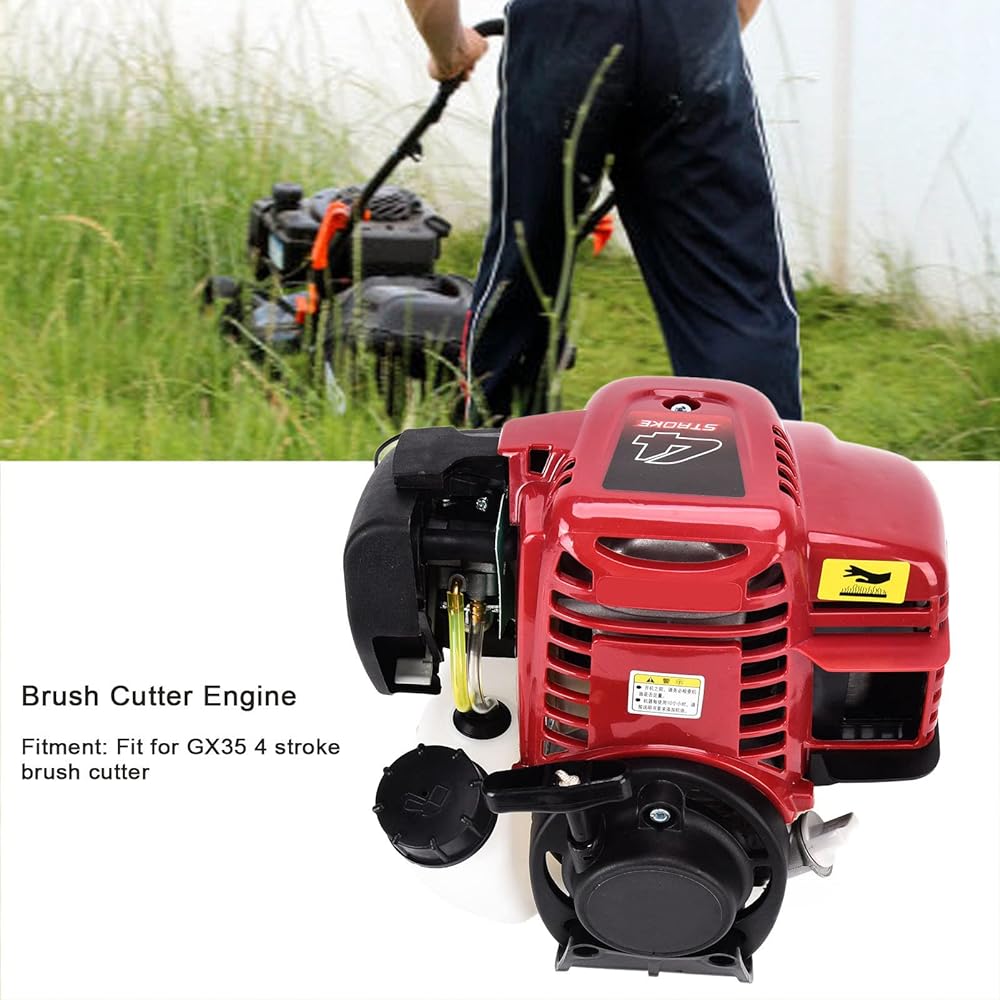 Replacement for Weed Trimmer Engine, GX35 35.8CC 4-Stroke Gasoline Engine