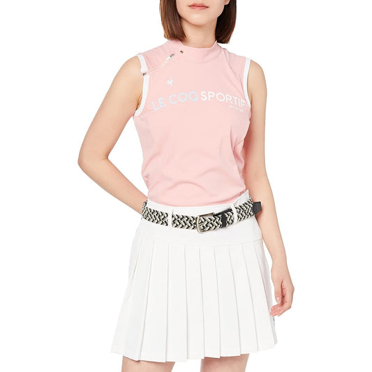 [Le Coq Sportif] Short Sleeve Shirt Sweat Absorbent Quick Drying UPF50 Golf QGWVJA15 Women's