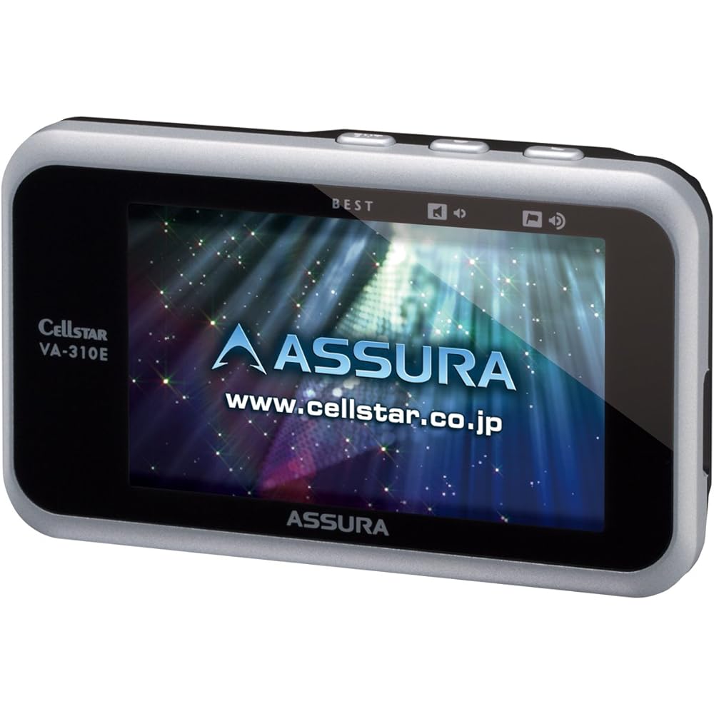 CELLSTAR Compact One Body Type GPS Radar Detector VA-310E