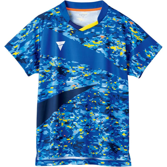 VICTAS Table Tennis Game Shirt V-GS240 J.T.T.A (Japan Table Tennis Association) Officially Approved Unisex 512201