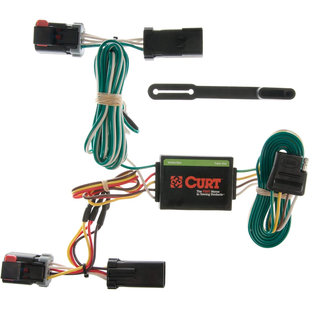 CURT 55334 Vehicle side Custom 4 Pint Reller's Wiring Wiring Wiring Wiring, Durango, Chrysler Town, Country, Voyager, Primas