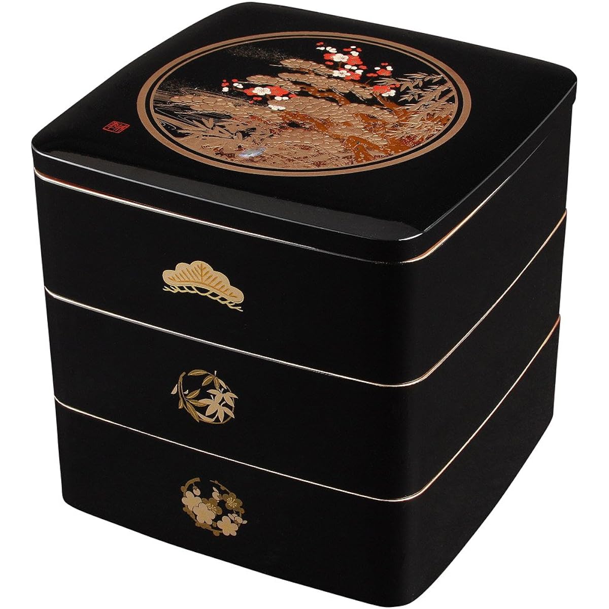 Maeju Lacquerware Shochikubai 6.0 Miyako Sandanju (B) 7R-615