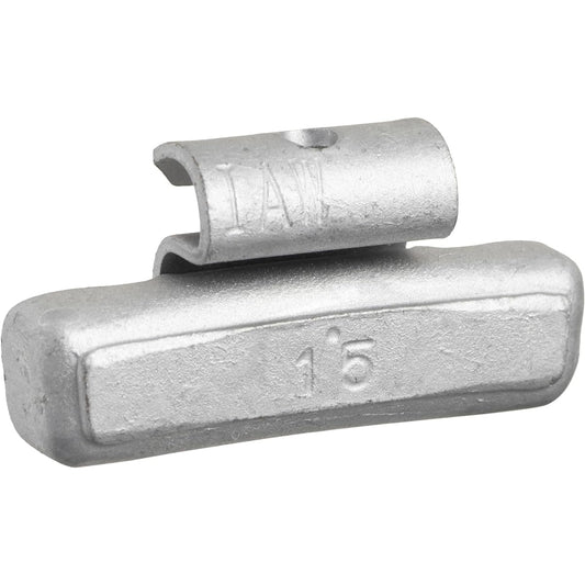 Toho Kogyo Balance Weight Iron Clip-on Weight for Ultra Thin Rim Aluminum Wheels (2P) 15g 100 Pieces JP-M-SRIAW-015