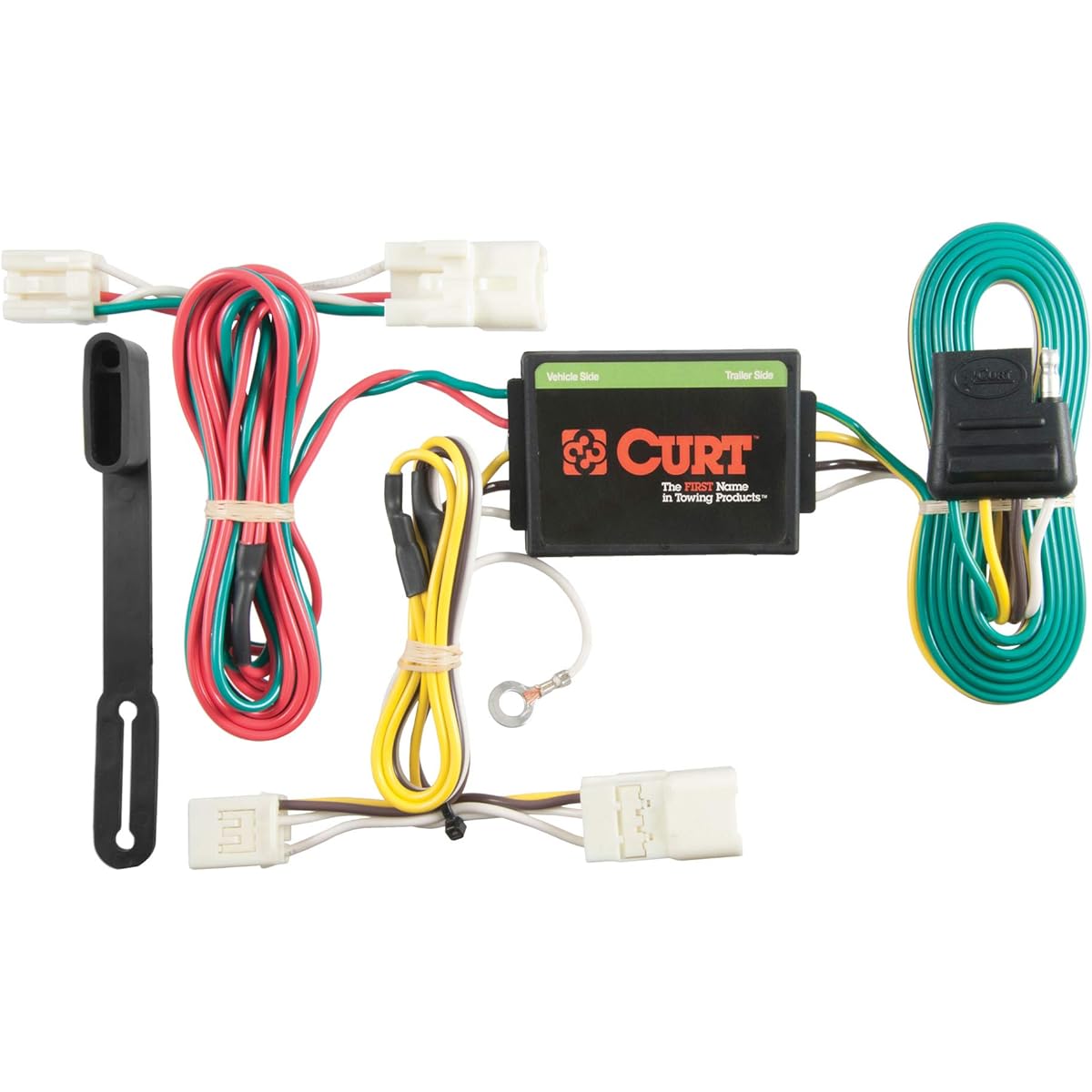 CURT 56126 Vehicle side custom 4 -pin trailer wiring Hyundai Erantra