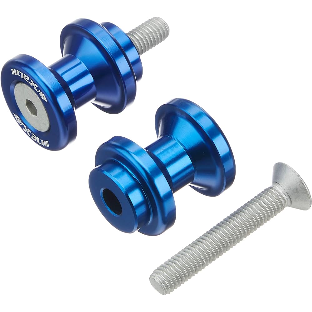 NEX PERFORMANCE Stand Hook Body: Aluminum Bolt: Steel Blue 8mm YC-801-8-BL