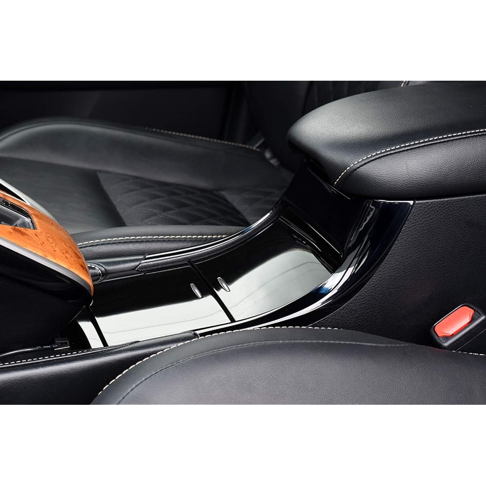 SecondStage T424BLK Toyota Harrier 60 Series ZSU60/AVU65 Series Early Late Center Console Lower Panel Piano Black