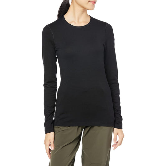 [Ice Breaker] Long Sleeve Cut and Sew Women's 200 Oasis Long Sleeve Crew IXW20220 Merino Wool Humidity Control Temperature Controlling Deodorizing Effect