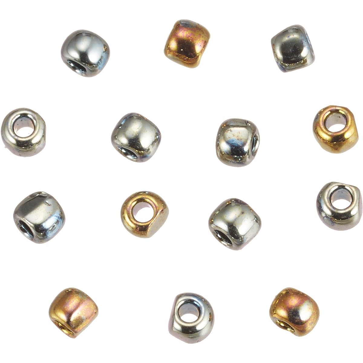 TOHO Three-cut beads, 6 bundles, threading beads, outer diameter approx. 2.2mm, CR-721, 60m