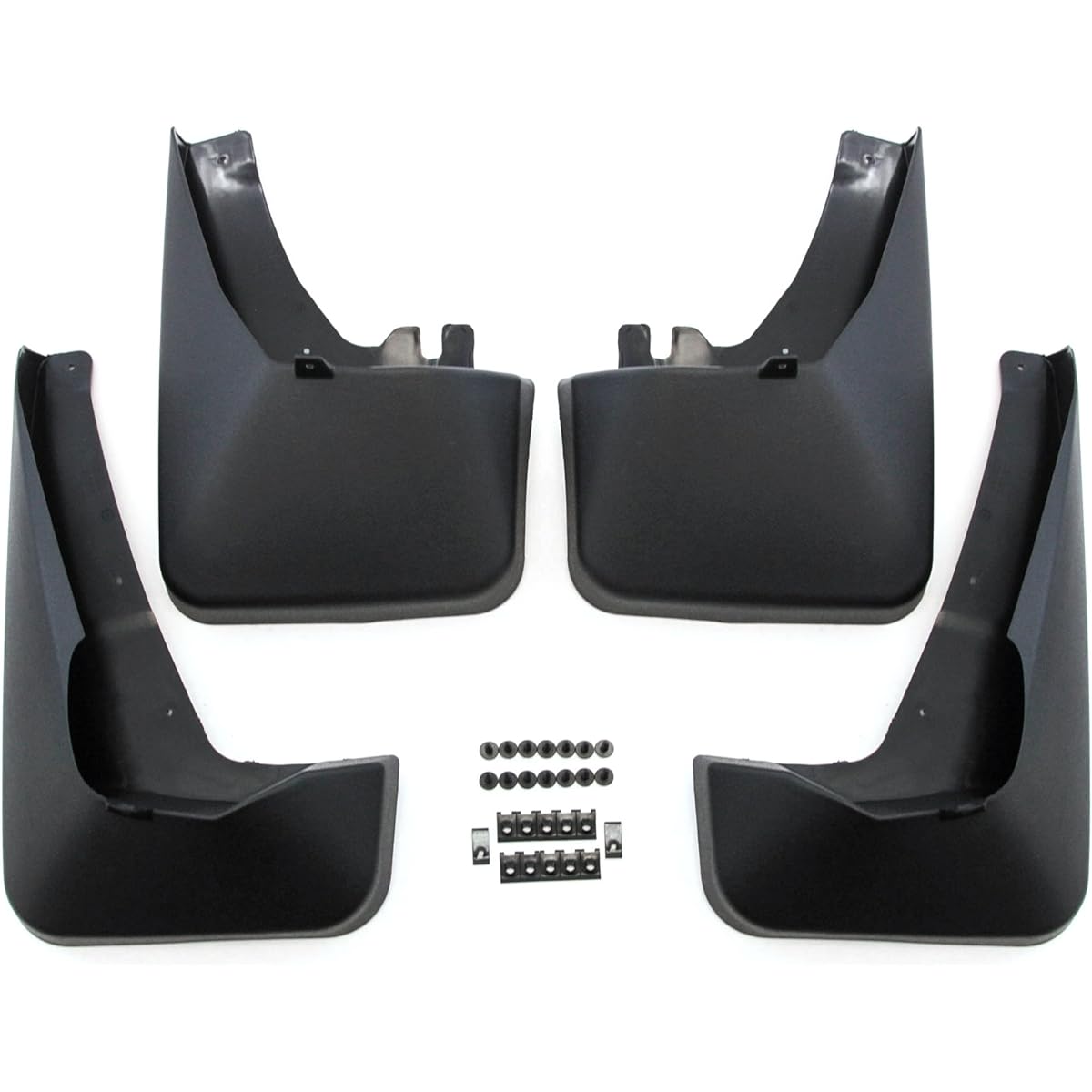 2006 - 2010 Jeep Commander Mud Flaps Plash Guard without running board front back 4 Piece Set custom molding