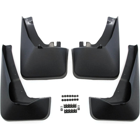 2006 - 2010 Jeep Commander Mud Flaps Plash Guard without running board front back 4 Piece Set custom molding