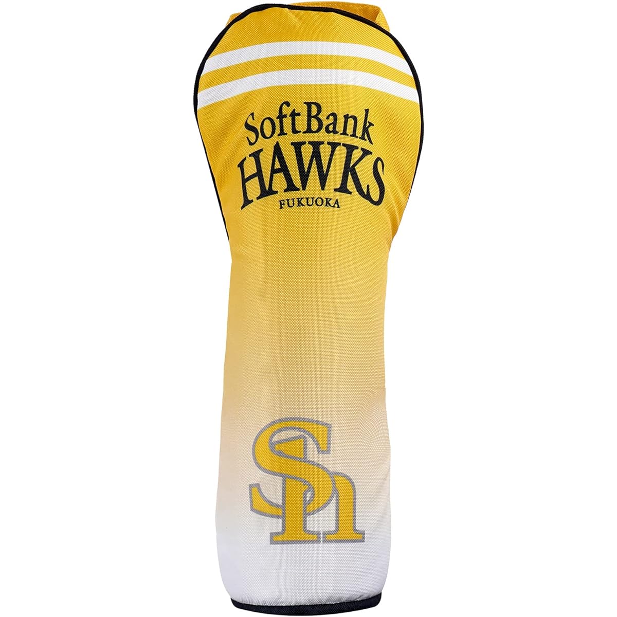 Rezax Fukuoka Softbank Hawks Head Cover for Utility White x Yellow SBHC-1843