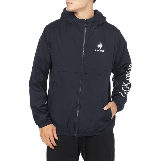[Le Coq Sportif] Wind Outer Windproof Water Repellent Heat Retention Lightweight Solotex Air Asamotion Parka Training Men's